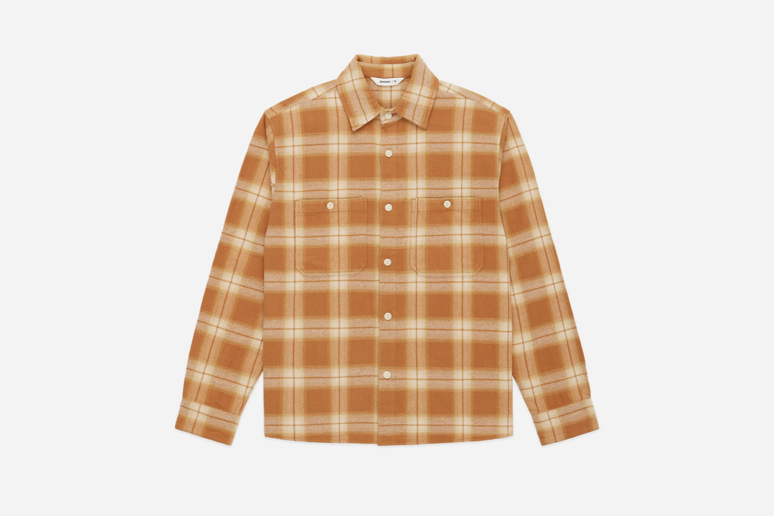 Utility Flannel ~ Amber Plaid